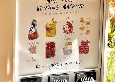 The Sticker Vending Machine