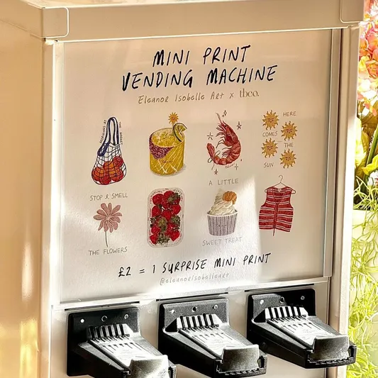 The Sticker Vending Machine