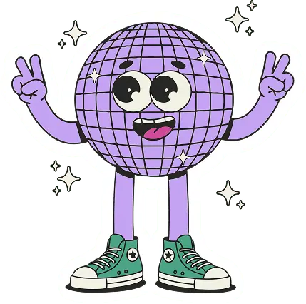 Disco Dude Peace and love